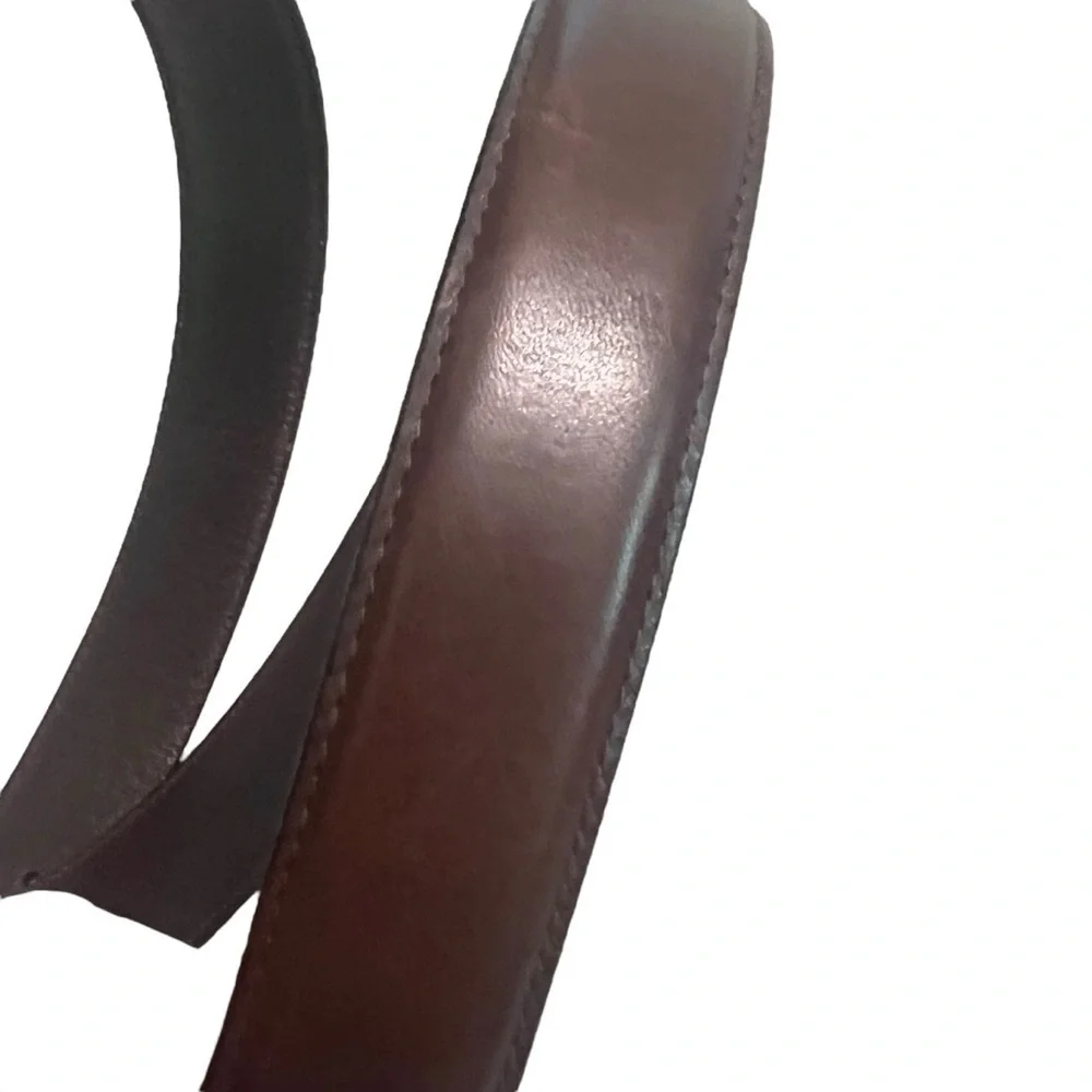 Kenneth Cole New York Brown‎ Italian Leather Belt 40